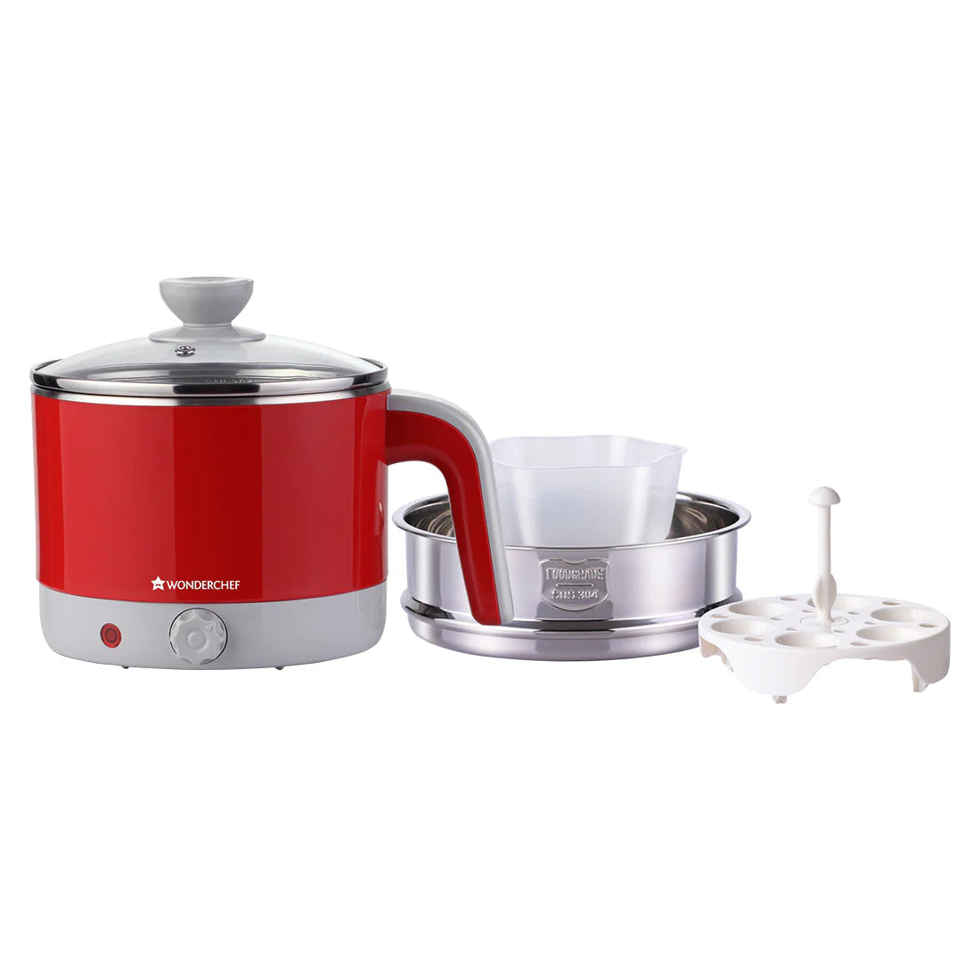 WONDERCHEFLUXE MULTI COOK S.Sl 1.2 L Electric Kettle, 1000W 63153696