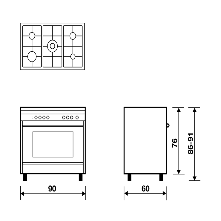 BLUEGAS - MQB638GI