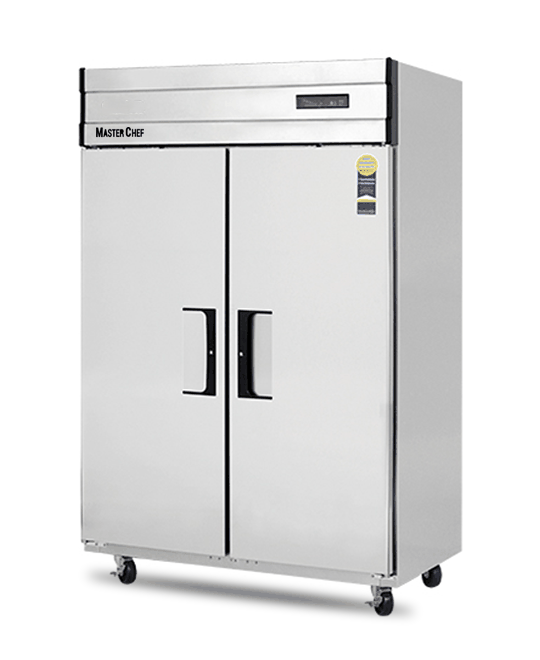 MASTER CHEF B150-2-RROS refrigerator, 2 doors, 1251L capacity, stainless steel, commercial use.