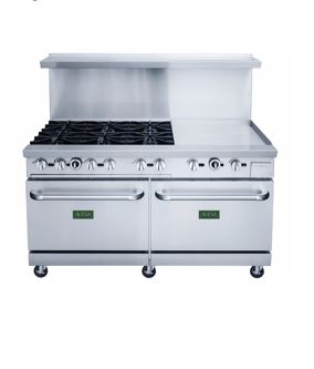 AVEVA DCR60-6B24GM GAS RANGE