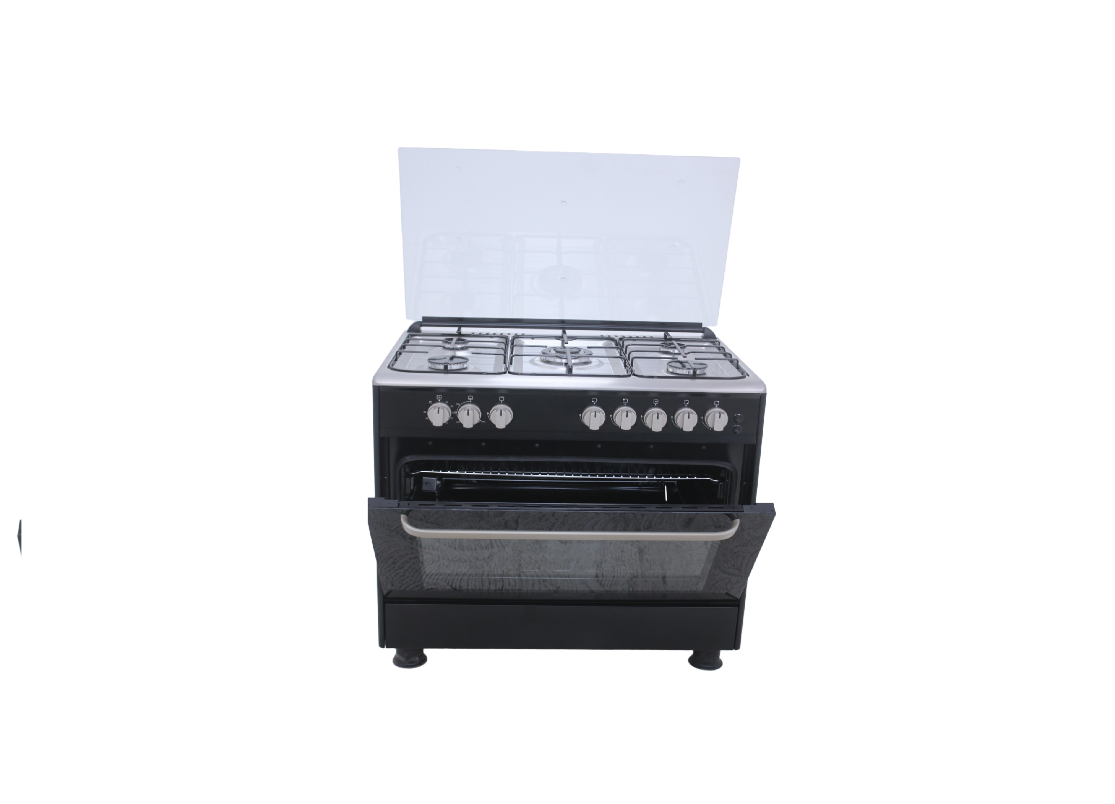 Aveva Freestanding Cooker AV-KFEO9060BLK – Alemadi Group