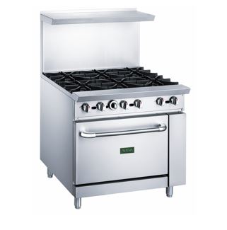 AVEVA DCR36-6B GAS RANGE