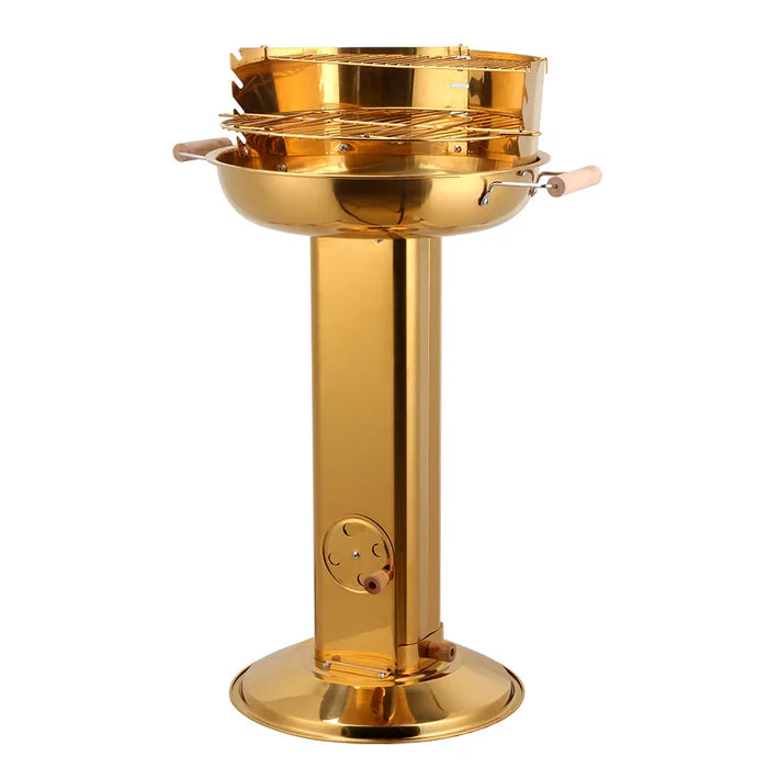A204 Charcoal Grill  Gold