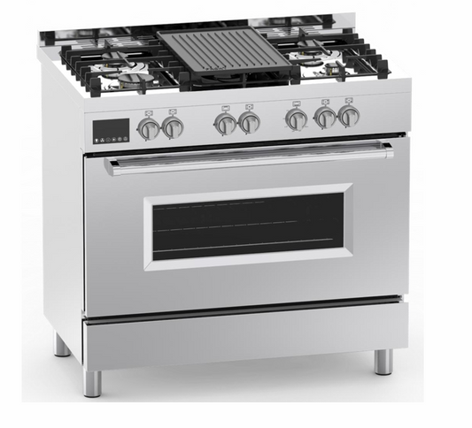 Aveva - AV-2GRC90/60  90x60 Gas Cooker